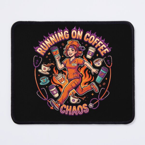 Item preview, Sagittarius Nurse – Running On Coffee Chaos And Good Intentions Funny Gift designed and sold by Im-Ara.