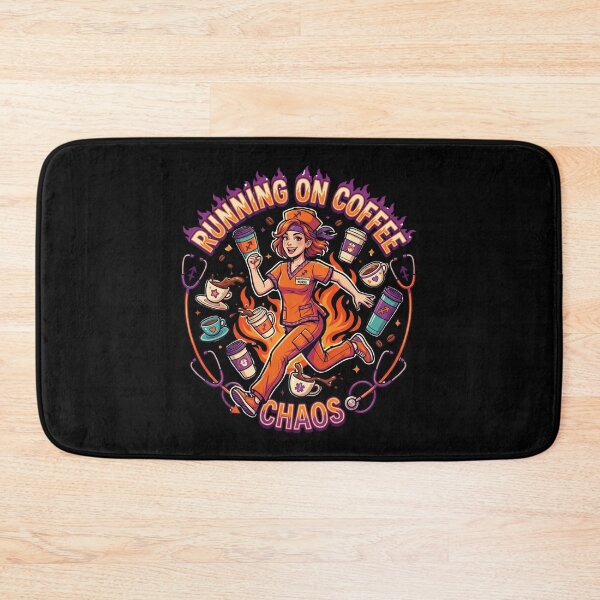 Item preview, Sagittarius Nurse – Running On Coffee Chaos And Good Intentions Funny Gift designed and sold by Im-Ara.