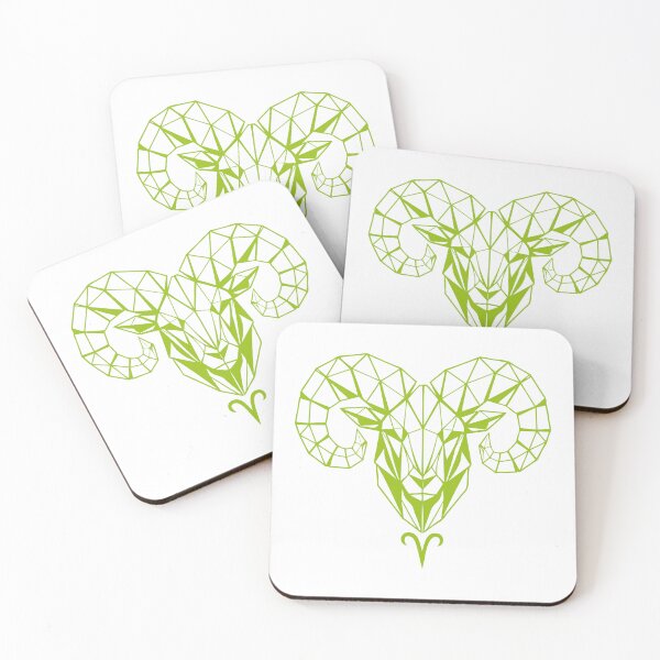 Item preview, Geometric Ram Aries – Strength & Courage designed and sold by ElvisU.