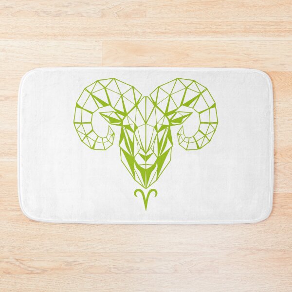 Item preview, Geometric Ram Aries – Strength & Courage designed and sold by ElvisU.