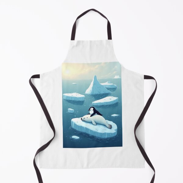 Item preview, Penguins and seals have become separated from their flocks. designed and sold by Whose-sweat.