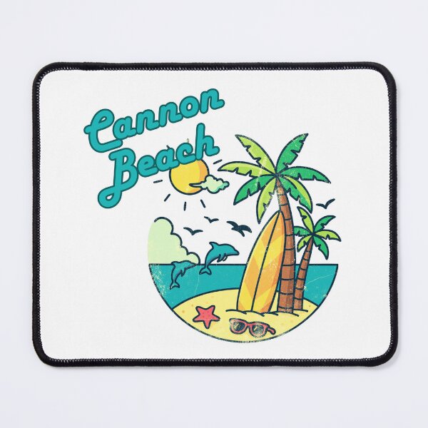 Item preview, Cannon Beach Retro Vintage Surf T-Shirt | Beach Vacation Souvenir Gift designed and sold by DonnaRaine.