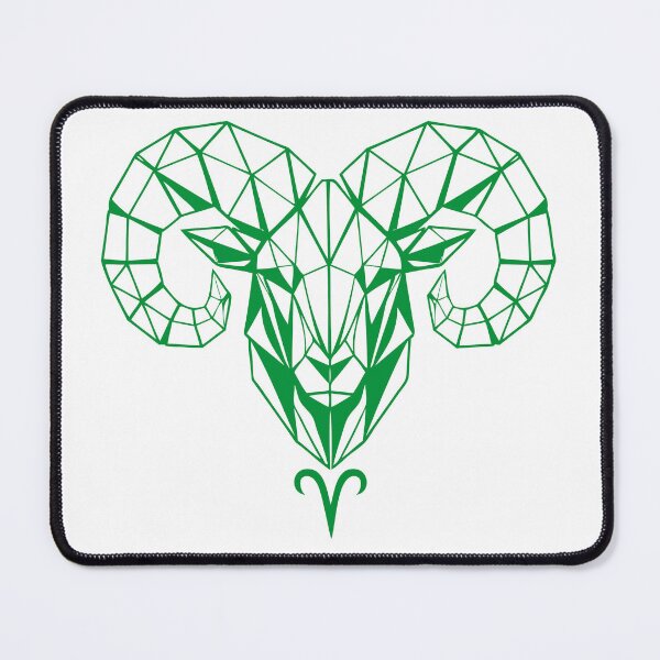 Item preview, Geometric Ram Aries – Strength & Courage designed and sold by ElvisU.