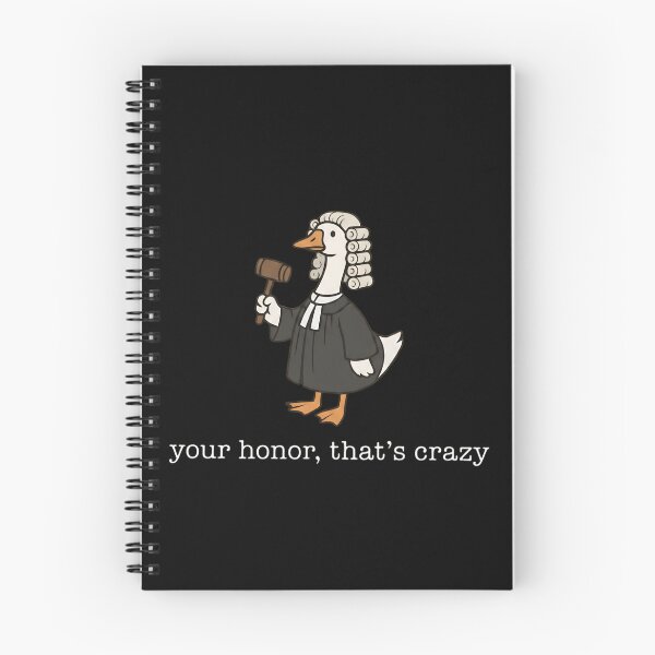 Item preview, Your Honor That's Crazy Funny Judge Goose Meme designed and sold by haitrieuic96.