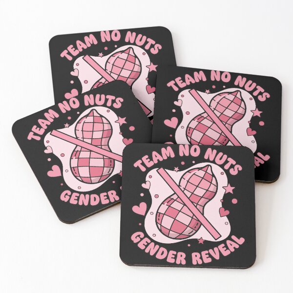 Item preview, Gender Reveal Team No Nuts Team Girl Team Pink Mom designed and sold by LuminOrb.
