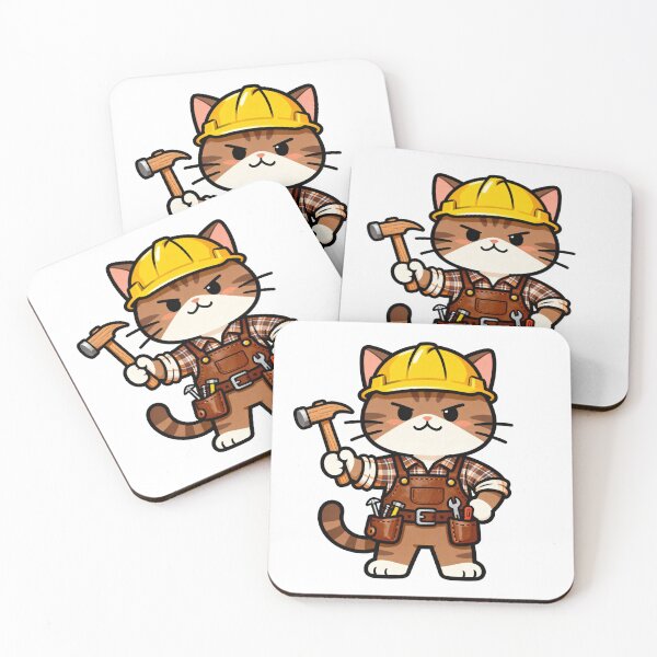 Item preview, The Carpenter Cat designed and sold by PunFurry.