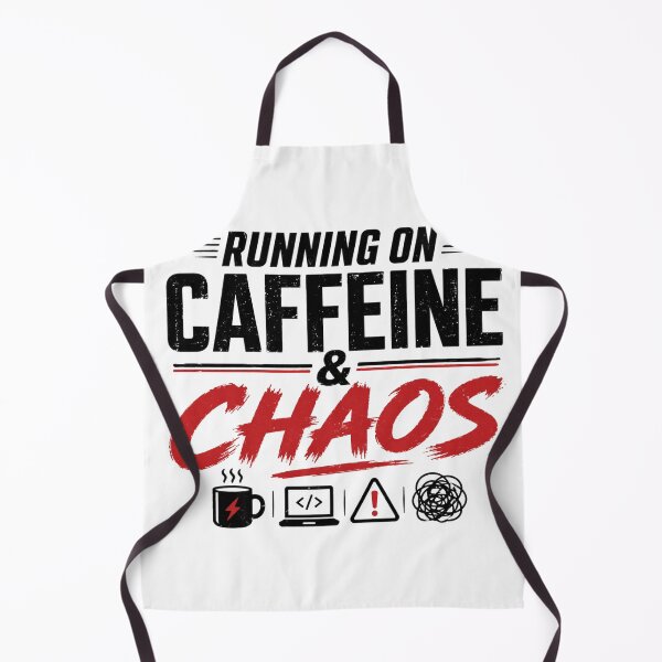 Item preview, Running On Caffeine And Chaos Funny Coffee designed and sold by the-dovlat.