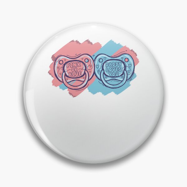 Item preview, Gender Reveal Baby Shower Pink Or Blue Daddy Loves designed and sold by LuminOrb.