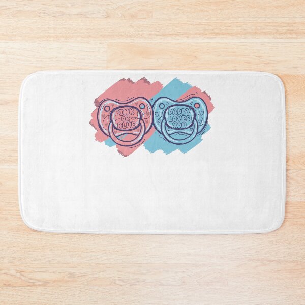 Item preview, Gender Reveal Baby Shower Pink Or Blue Daddy Loves designed and sold by LuminOrb.