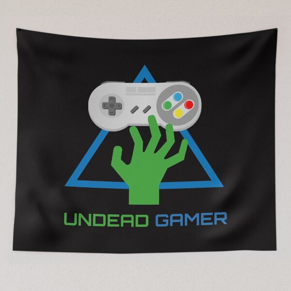Item preview, Retro Gaming Controller – Funny Zombie Design designed and sold by ElectroSphere46.