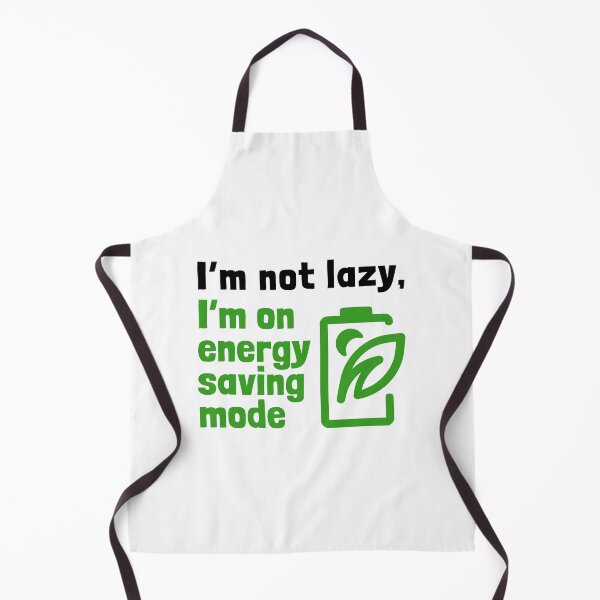 Item preview, I’m On Energy Saving Mode Funny Eco Battery Shirt designed and sold by UI Expert.