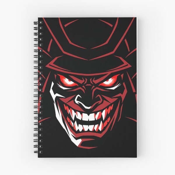 Item preview, Cursed Samurai Smile designed and sold by Stickersdevelop.