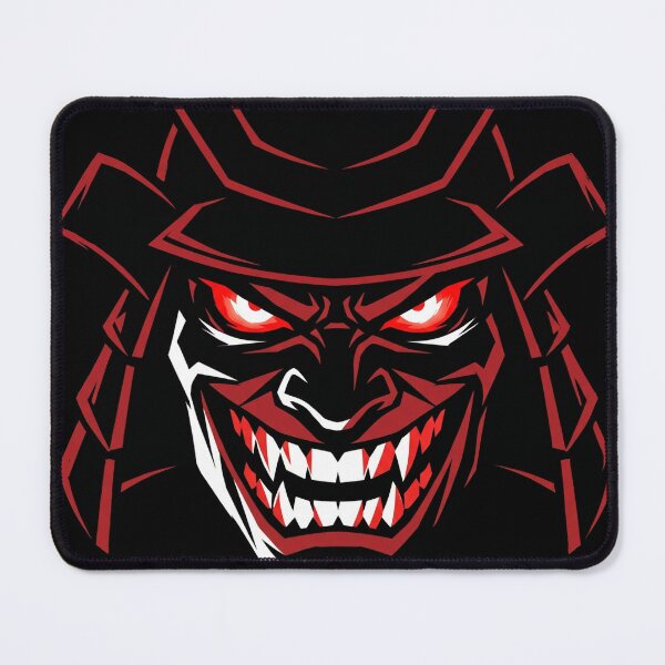 Item preview, Cursed Samurai Smile designed and sold by Stickersdevelop.
