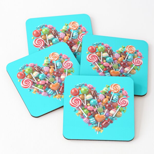 Item preview, Candy Love Explosion – Sweet Neon Chaos designed and sold by RH Design Lab.