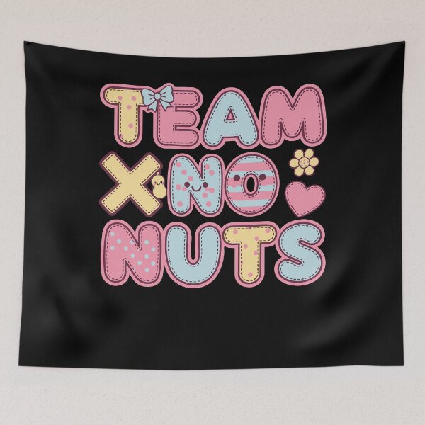 Item preview, Gender Reveal Team X No Nuts Baby Shower Mom Dad designed and sold by LuminOrb.