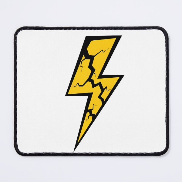 Item preview, Cracked lightning bolt in a stormy atmosphere designed and sold by VerizalShop.