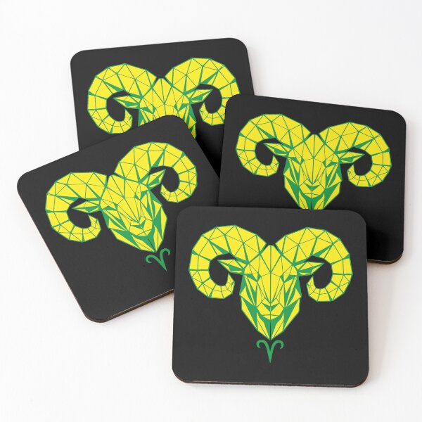 Item preview, Geometric Ram Aries – Strength & Courage designed and sold by ElvisU.