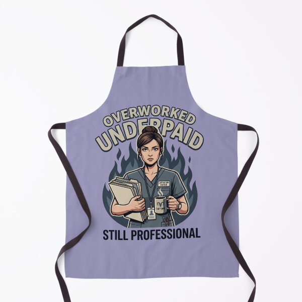 Item preview, Capricorn Nurse – Overworked Underpaid Still Professional Funny Zodiac Gift designed and sold by Im-Ara.