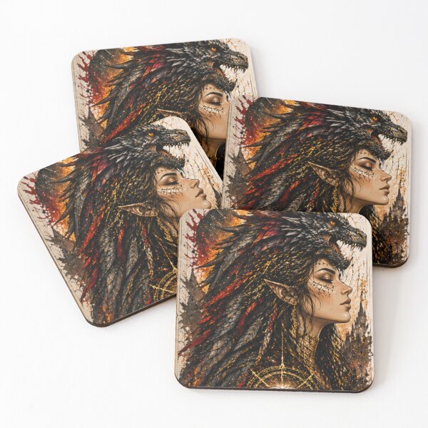 Item preview, Dragon Spirit – Power & Transformation Fantasy Art designed and sold by InnerwayStudio.