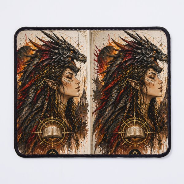 Item preview, Dragon Spirit – Power & Transformation Fantasy Art designed and sold by InnerwayStudio.