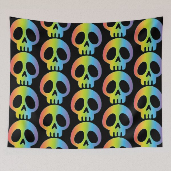 Item preview, Skull and colors designed and sold by Lagueny.
