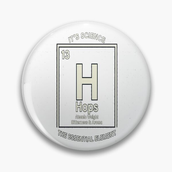 Item preview, Hops Periodic Table Element - H Beer Brewing Science Gift designed and sold by ClaussShop.