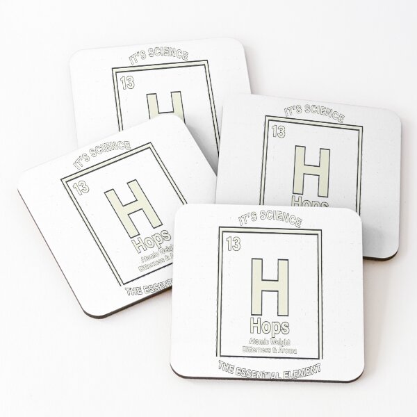 Item preview, Hops Periodic Table Element - H Beer Brewing Science Gift designed and sold by ClaussShop.