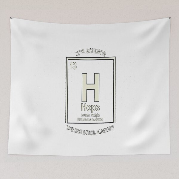 Item preview, Hops Periodic Table Element - H Beer Brewing Science Gift designed and sold by ClaussShop.