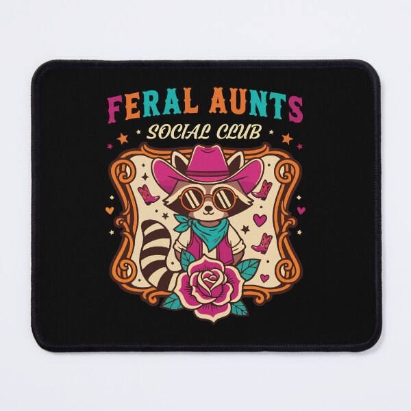 Item preview, Gender Reveal Baby Shower Feral Aunts Social Club designed and sold by LuminOrb.