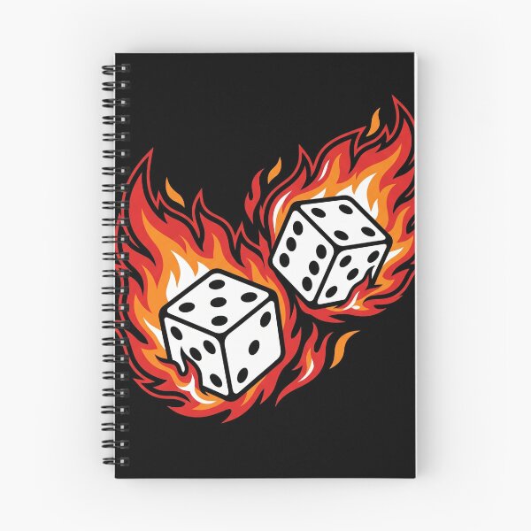 Item preview, Burning Dice Streetwear designed and sold by Stickersdevelop.