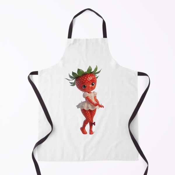 Item preview, Strawberry Girl Doll – Cute Kawaii Berry Character designed and sold by SarkisovaNune.