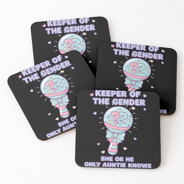 Item preview, Gender Reveal Keeper Of The Gender She Or He designed and sold by LuminOrb.