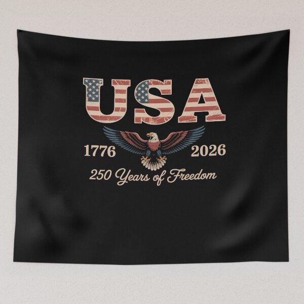 Item preview, 4th July 250th Anniversary USA 250 Years US Flag Patriotic designed and sold by TyraYoung.