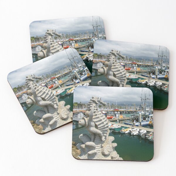 Item preview, Santa Barbara Harbor, California, USA designed and sold by Ross.A.Campbell.
