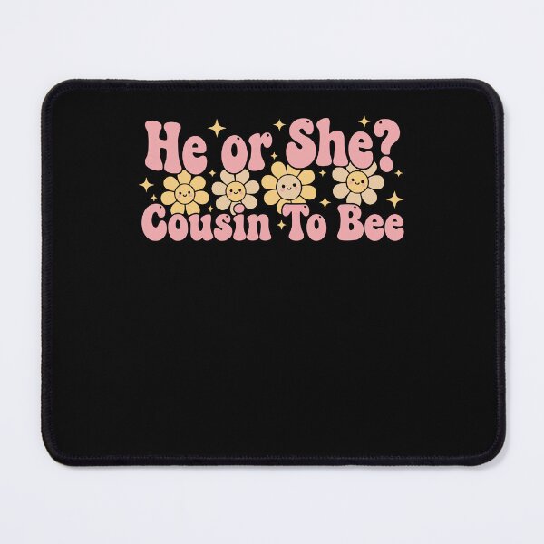 Item preview, Gender Reveal He Or She Cousin To Bee Team Pink designed and sold by LuminOrb.