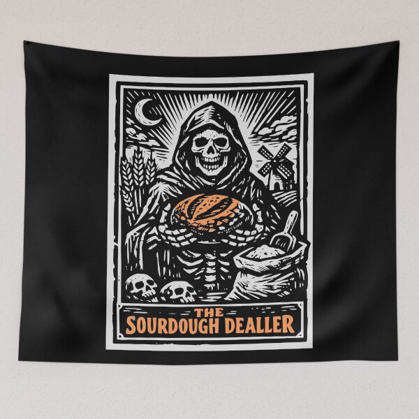 Item preview, The Sourdough Dealer Tarot Card designed and sold by Colorfulman.
