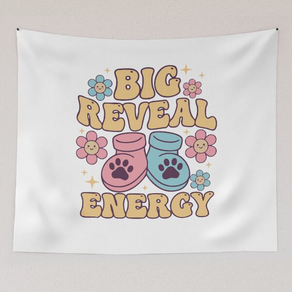 Item preview, Gender Reveal Big Reveal Energy Baby Shower designed and sold by LuminOrb.