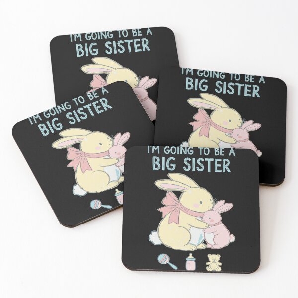 Item preview, Gender reveal baby shower big sister baby designed and sold by LuminOrb.