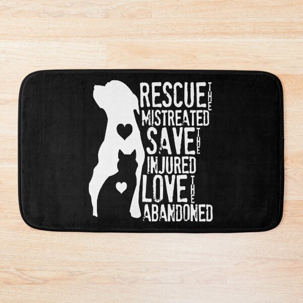 Item preview, Rescue Save Love Adopt Dog Cat Animal Rescue Pet Lover Vintage designed and sold by Tanjaberto.