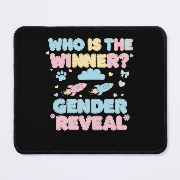 Item preview, Gender Reveal Who Is The Winner Baby Shower designed and sold by LuminOrb.