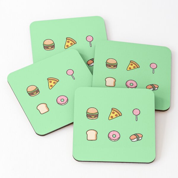 Item preview, Cute Food Sticker Pack designed and sold by ZwoToopia.