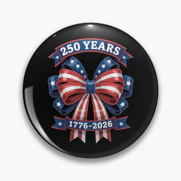 Item preview, 250th Anniversary USA Flag Ribbon Ladies Bow 250 Year designed and sold by TyraYoung.