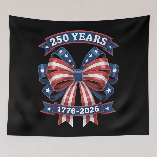Item preview, 250th Anniversary USA Flag Ribbon Ladies Bow 250 Year designed and sold by TyraYoung.