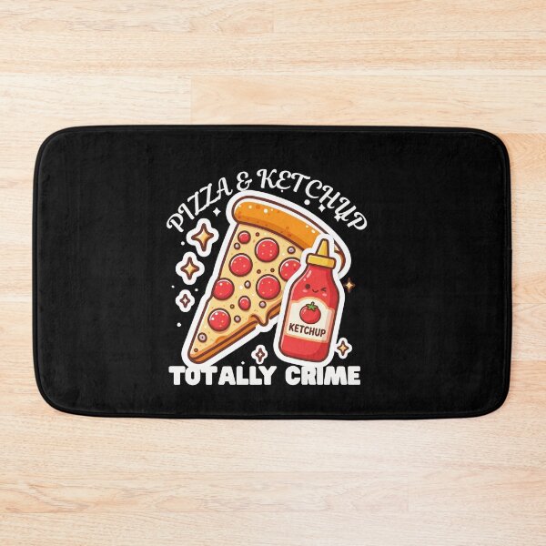 Item preview, Pizza & Ketchup Totally Crime designed and sold by BhadzCheetah.