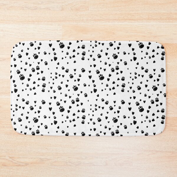 Item preview, Paw Prints and Hearts Pattern — Pet Lover Illustration designed and sold by Maarieemmmm.