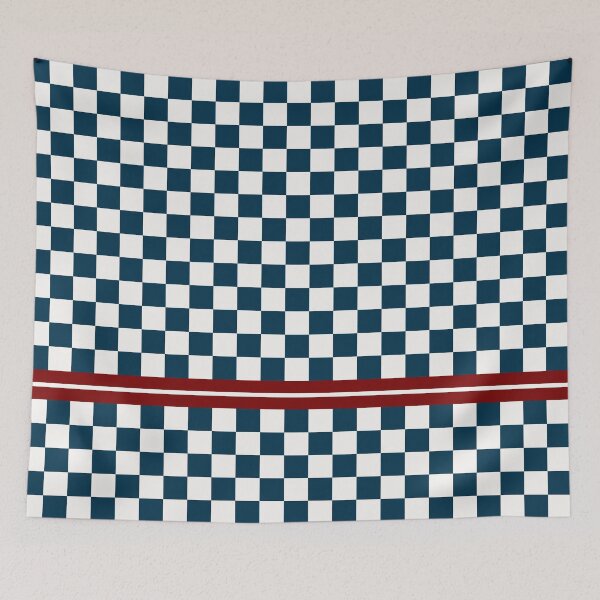 Item preview, Blue Red Ska Mod Checkerboard Rocksteady designed and sold by bembureda.