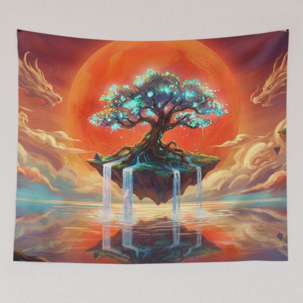 Item preview, Luminous island dreams designed and sold by Sigtrix.