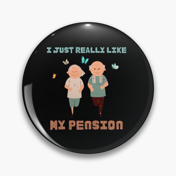 Item preview, I Just Really Like My Pension - Happy Retired Couple designed and sold by ContigoART.
