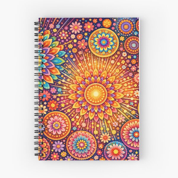 Item preview, Luminous mandala floral splendor designed and sold by Sigtrix.