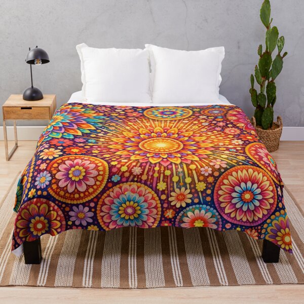 Item preview, Luminous mandala floral splendor designed and sold by Sigtrix.